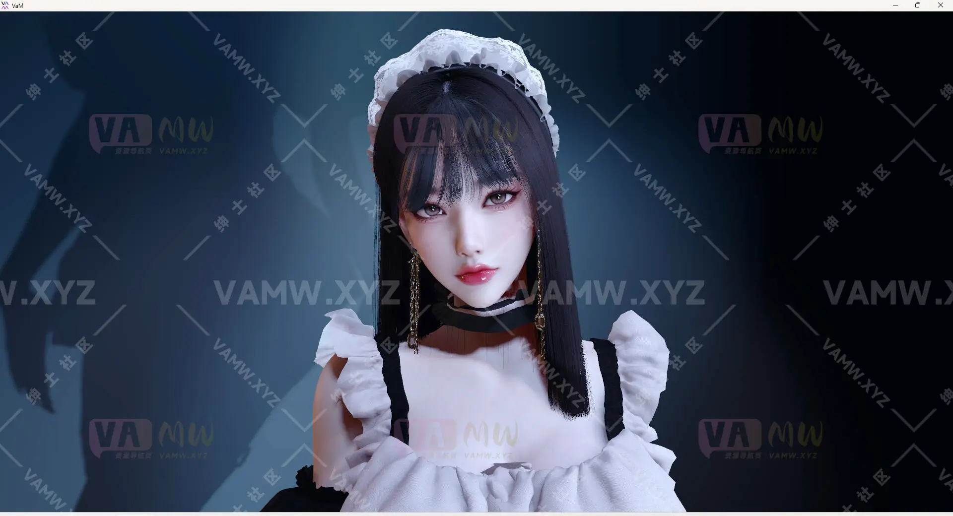 人物Looks-VAM虚拟女友游戏人物-lengdi.女仆.1/Character Looks-VAM Virtual Girlfriend Game Character-lengdi.Maid.1-VAM资源站