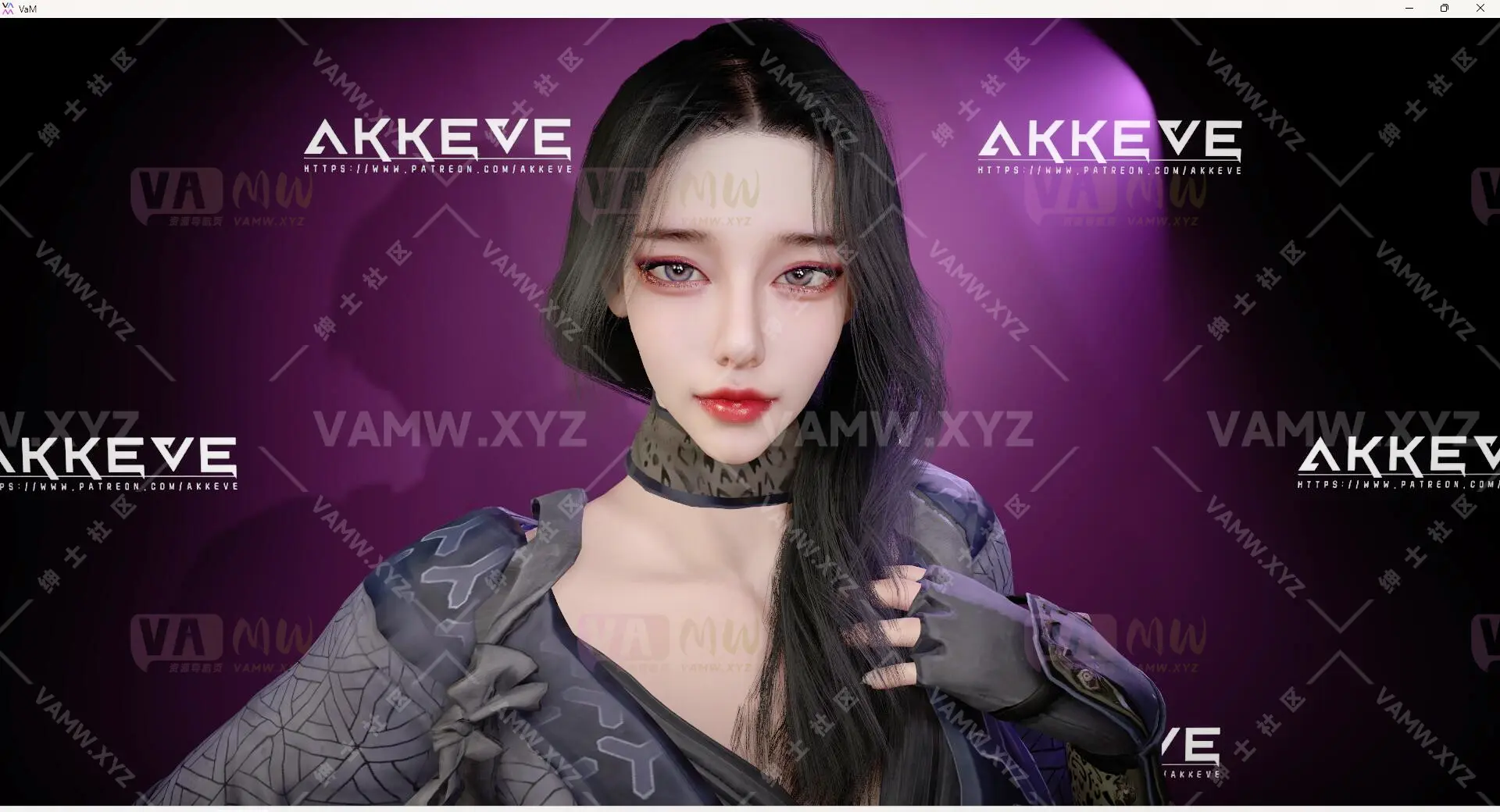 人物Looks-VAM虚拟女友游戏人物-AKKEVE.Remi.2/Character Looks-VAM Virtual Girlfriend Game Character-AKKEVE.Remi.2-VAM资源站