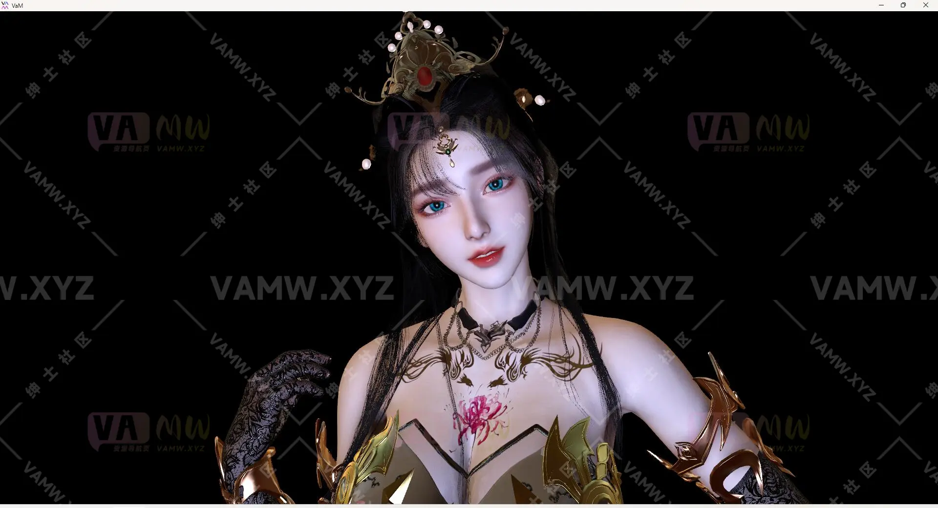 人物Looks-VAM虚拟女友游戏人物-古风美女 101.魔女安心.1/Character Looks-VAM Virtual Girlfriend Game Character-Ancient Style Beauty 101. Witch Rest.1-VAM资源站