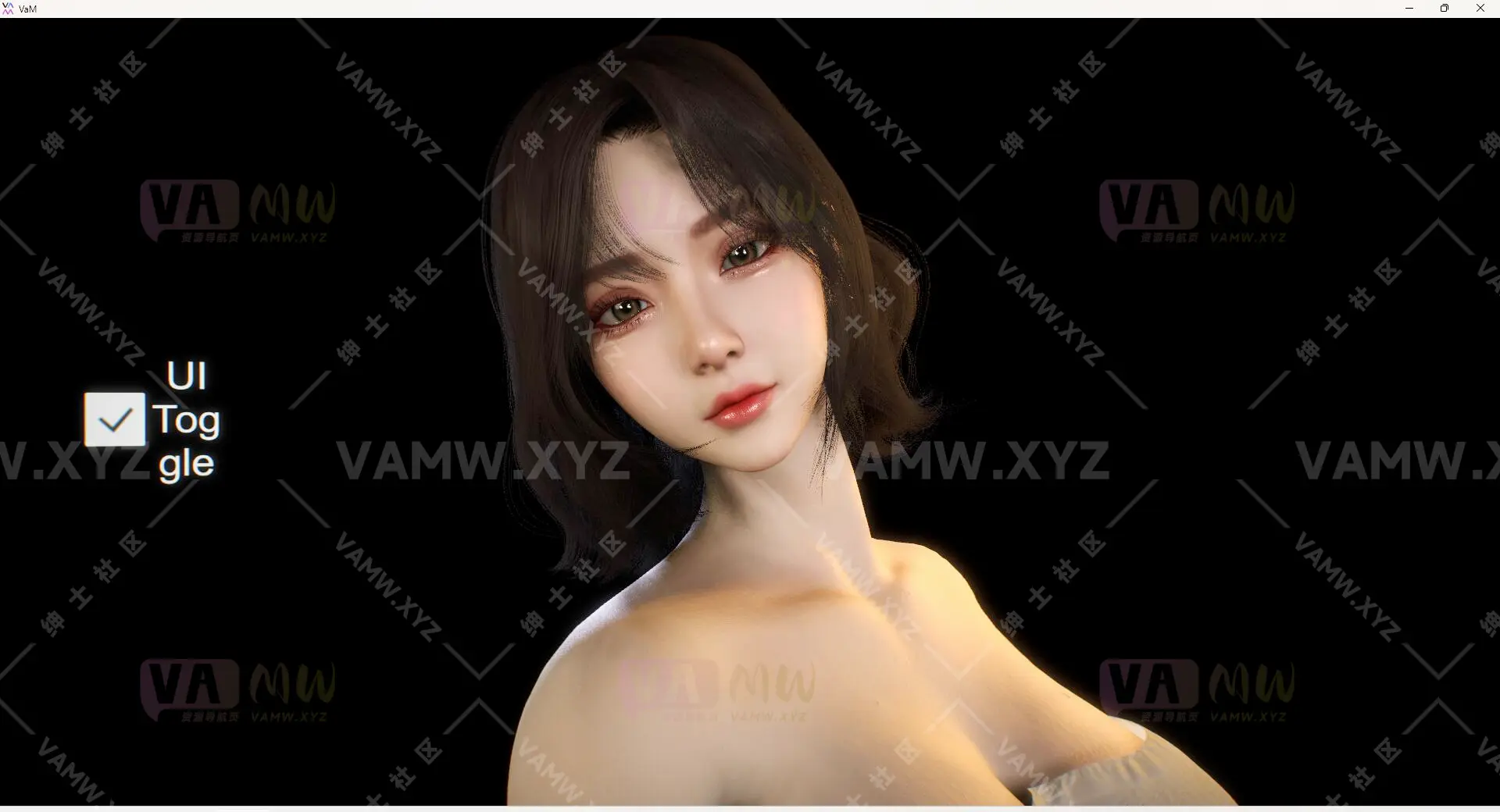 人物Looks-VAM虚拟女友游戏人物-QFeng.wanmei2.1/Character Looks-VAM Virtual Girlfriend Game Character-QFeng.wanmei2.1-VAM资源站