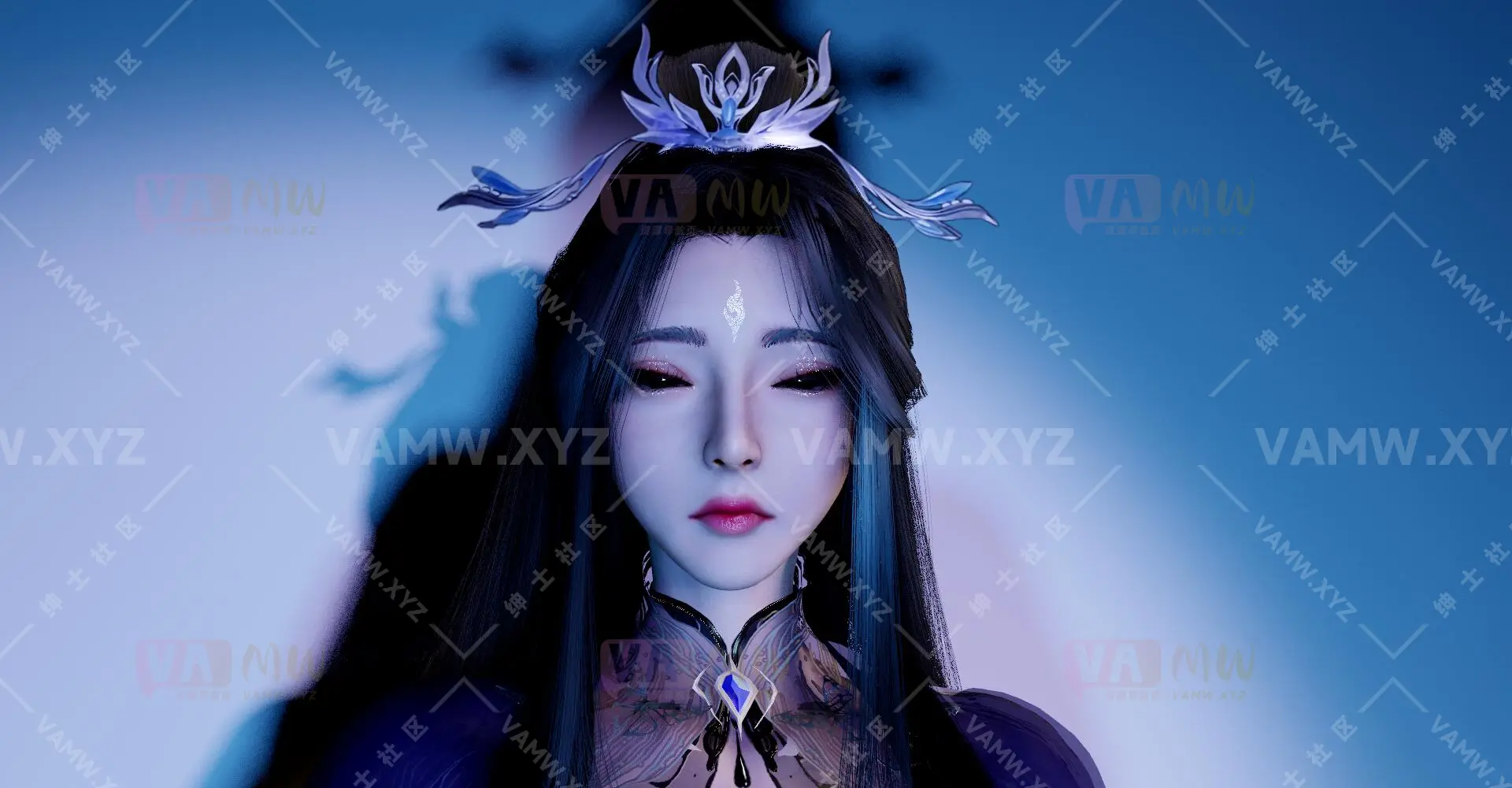 人物Looks-VAM虚拟女友游戏人物-古风美女 未知.雪琪儿.1/Character Looks-VAM Virtual Girlfriend Game Character-Ancient Beauty Unknown. Xue Qier.1-VAM资源站
