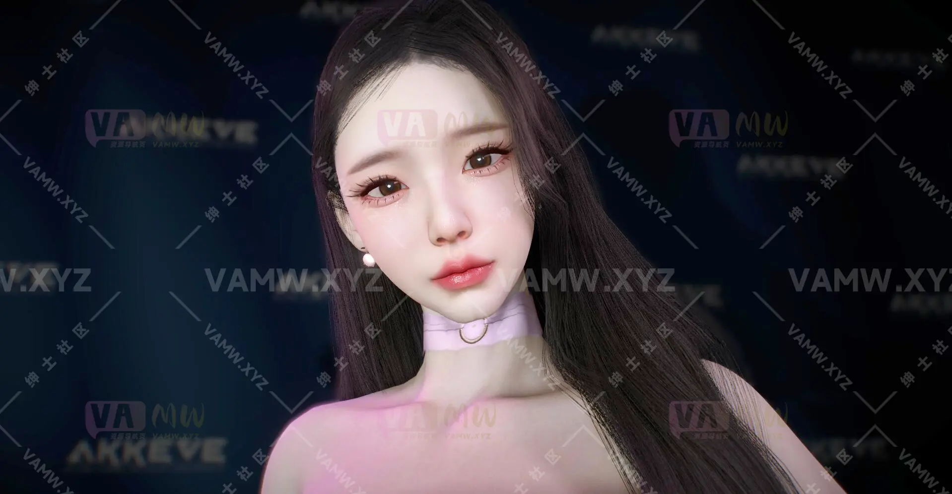人物Looks-VAM虚拟女友游戏人物-AKKEVE.055_Yoon.2/Character Looks-VAM Virtual Girlfriend Game Character-AKKEVE.055_Yoon.2-VAM资源站
