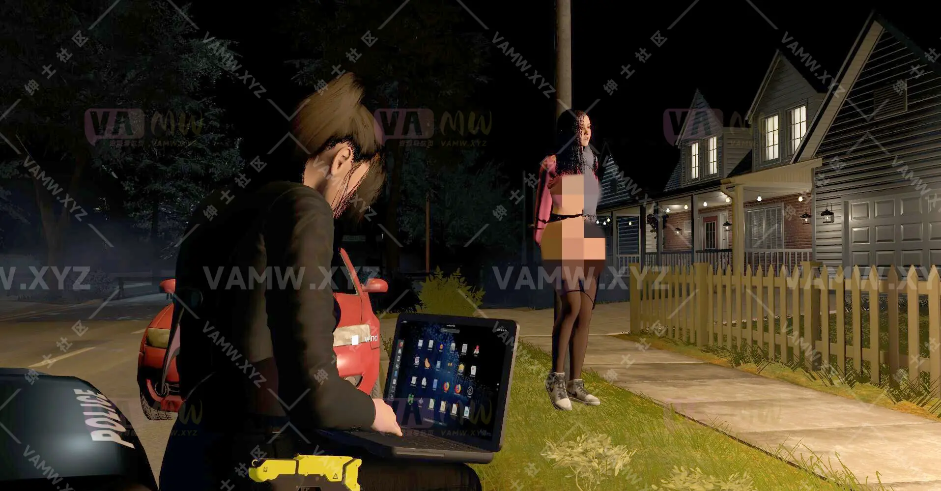 场景Scene-VAM虚拟女友游戏场景-警察对女盗贼的搜查 PrimeMocap.TheThiefPart1.1/Scene-VAM Virtual Girlfriend Game Scene-Police Search for Female Thieves PrimeMocap.TheThiefPart1.1-VAM资源站