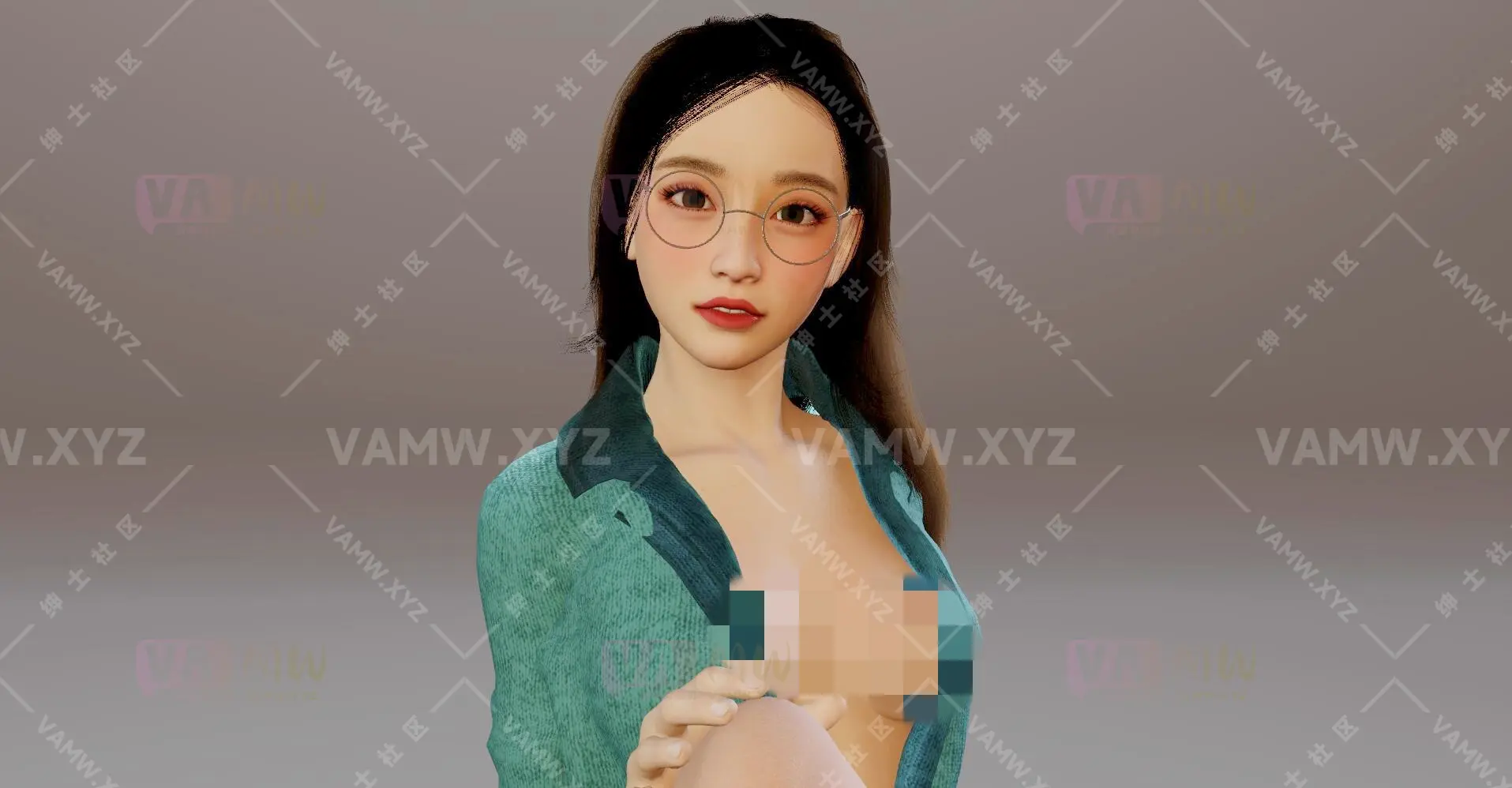 人物Looks-VAM虚拟女友游戏人物-Riccio.Sieun.1/Character Looks-VAM Virtual Girlfriend Game Character-Riccio.Sieun.1-VAM资源站