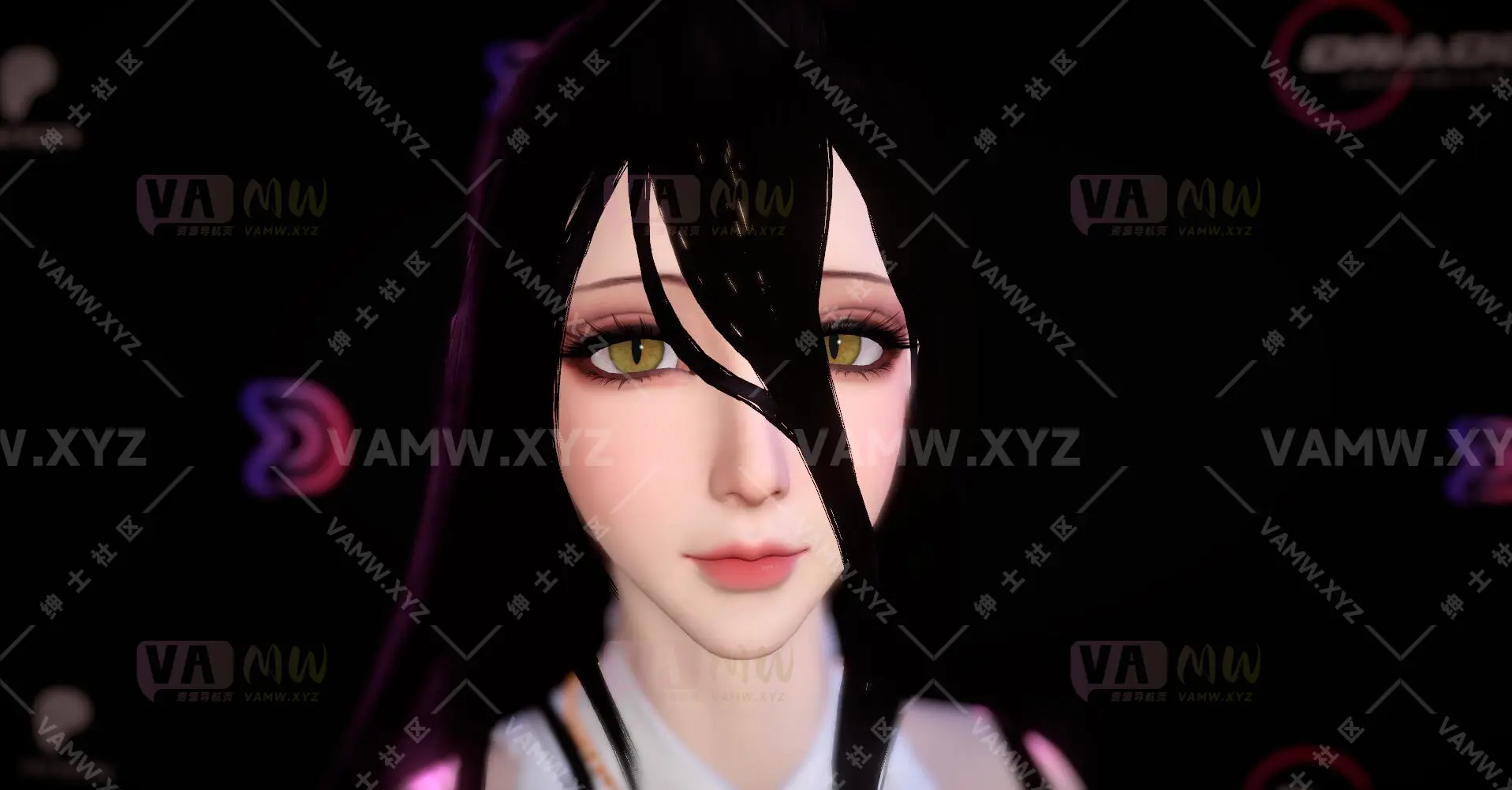 人物Looks-VAM虚拟女友游戏人物-Dnaddr.Overlord_Albedo_P_25_2_28.1/Character Looks-VAM Virtual Girlfriend Game Character-Dnaddr.Overlord_Albedo_P_25_2_28.1-VAM资源站