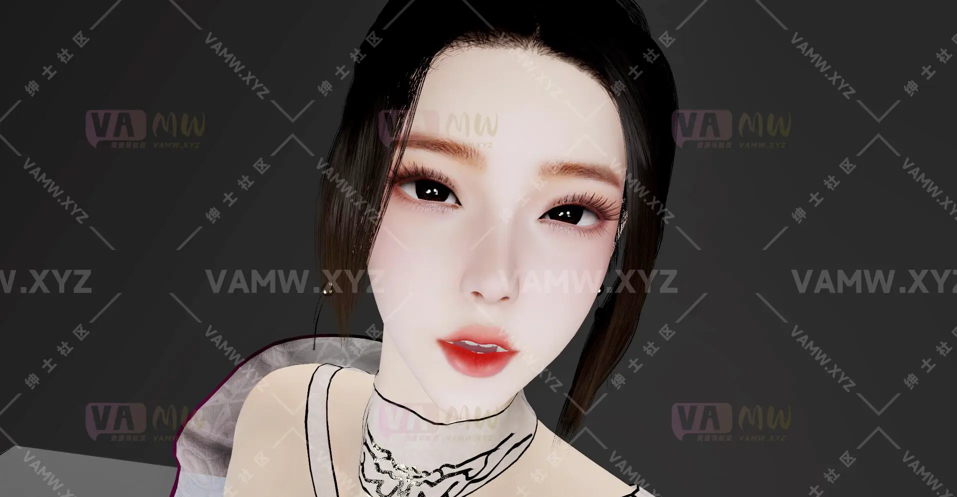 人物Looks-VAM虚拟女友游戏人物-QFeng.xiaoxianvn.1/Character Looks-VAM Virtual Girlfriend Game Character-QFeng.xiaoxianvn.1-VAM资源站