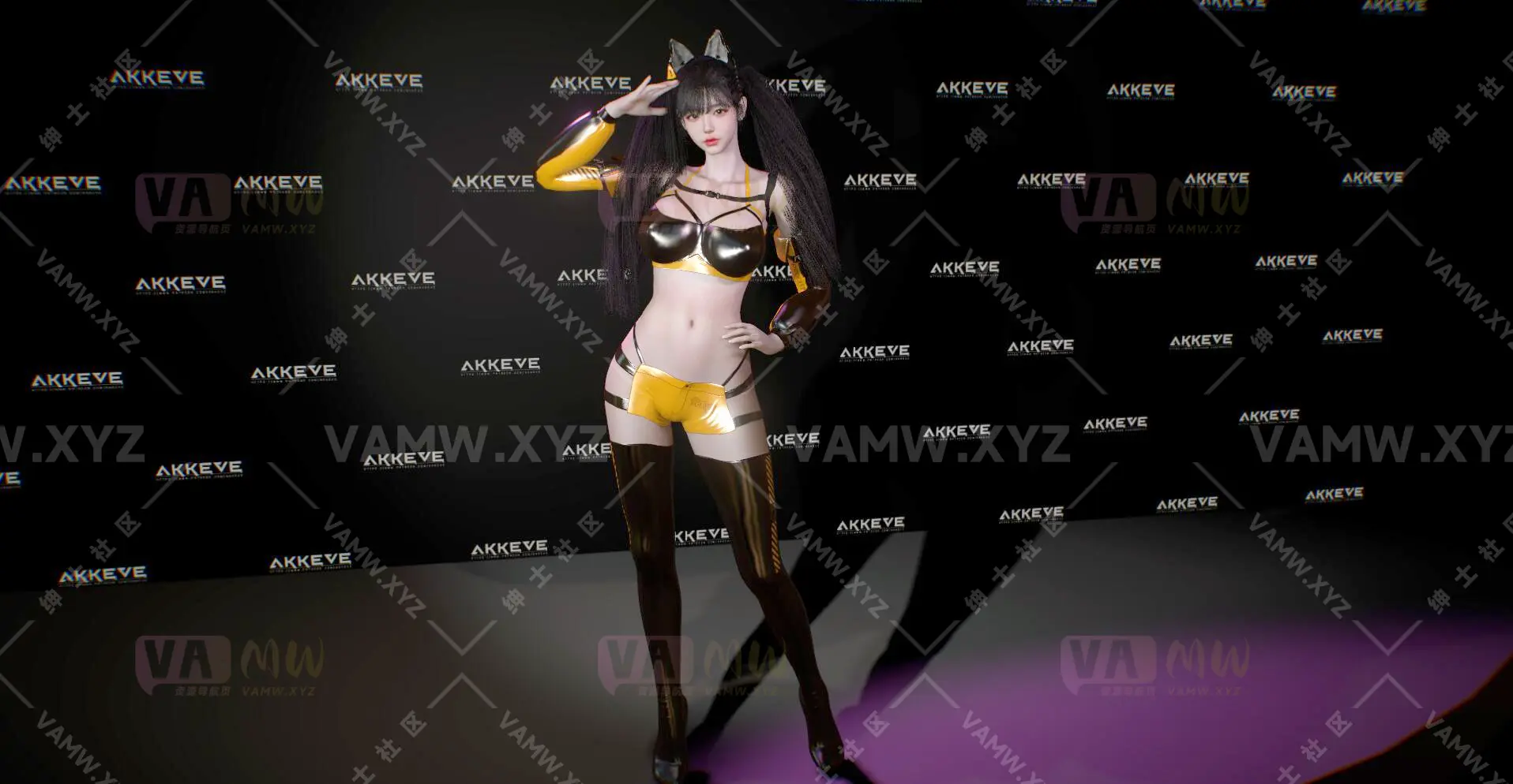 人物Looks-VAM虚拟女友游戏人物-AKKEVE.060_Lilly.1/Character Looks-VAM Virtual Girlfriend Game Character-AKKEVE.060_Lilly.1-VAM资源站