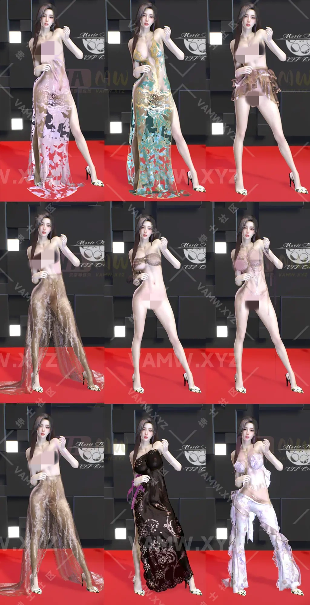 【精】[VAM衣服]作者WOLFred服饰 更新至20250529 1.8GB/[Fine] [VAM Clothes] Author WOLFred Clothes Updated to 20250529 1.8GB-VAM资源站