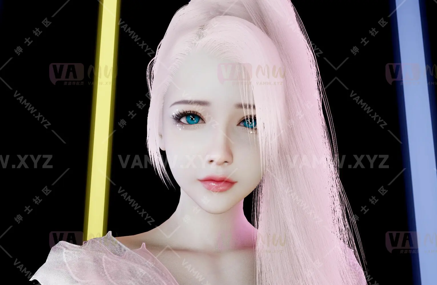 啦啦队美女阿莱亚 FRK.Alea_H.1/Cheerleading beauty Alea FRK.Alea_H.1-VAM资源站