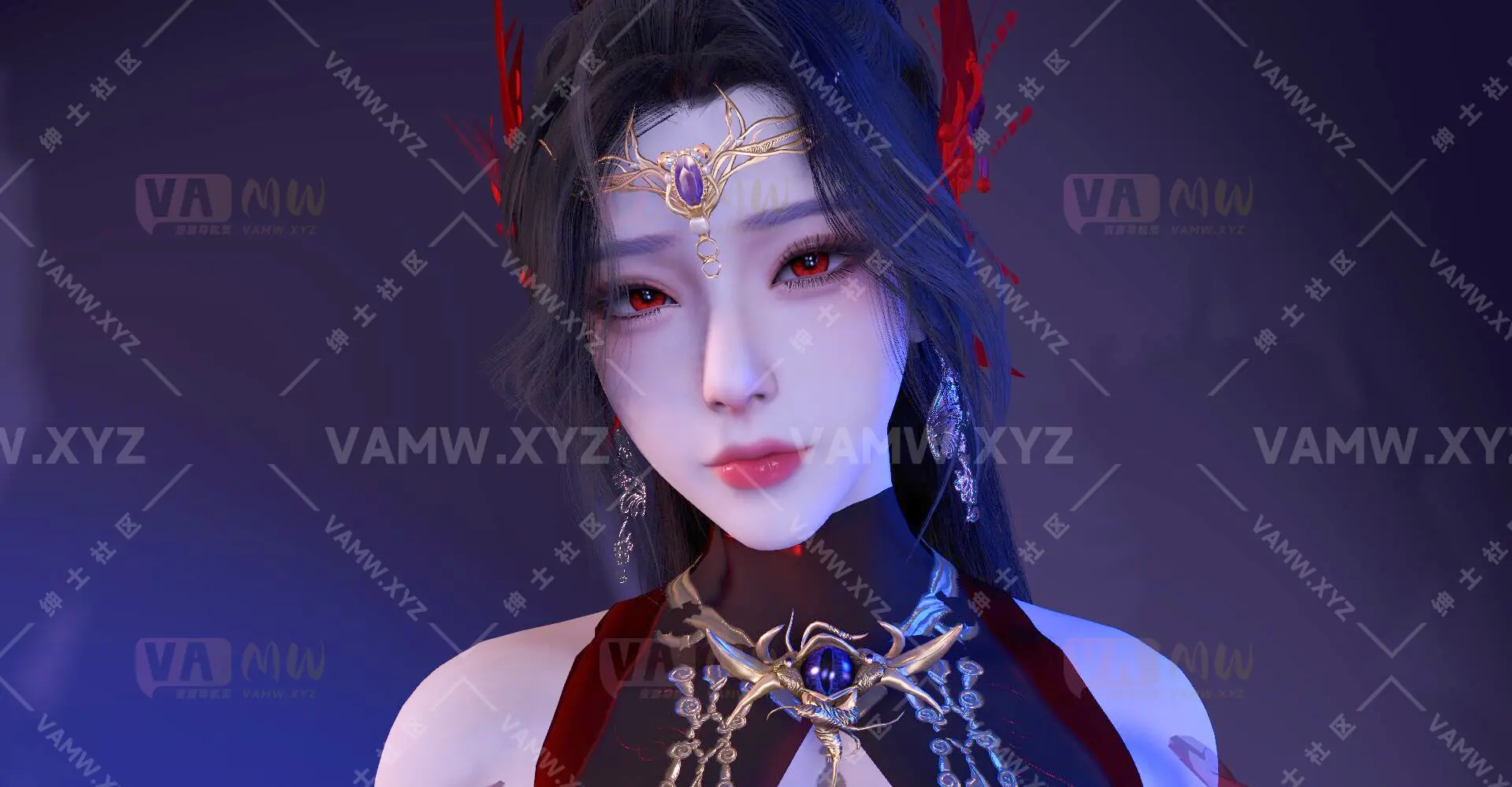 人物Looks-VAM虚拟女友游戏人物-古风美女 未知.鱼玄姬.1/Character Looks-VAM Virtual Girlfriend Game Character-Ancient Style Beauty Unknown. Yu Xuanji.1-VAM资源站
