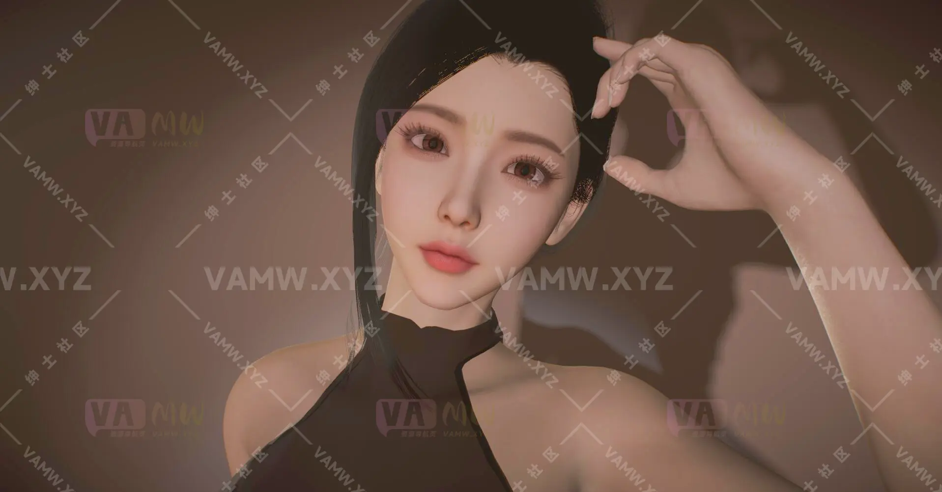 人物Looks-VAM虚拟女友游戏人物-mvklein.S003.1/Character Looks-VAM Virtual Girlfriend Game Character-mvklein.S003.1-VAM资源站