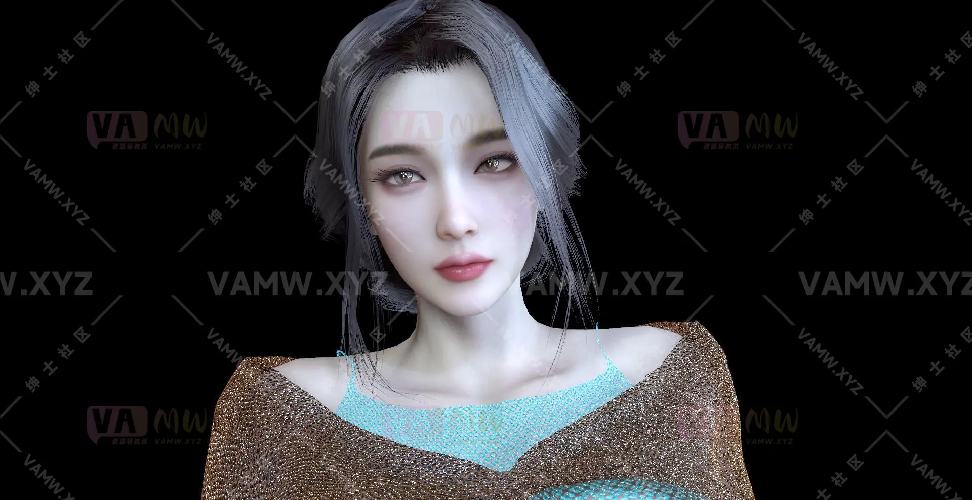 VAM人物Looks-VAM虚拟女友游戏人物-Pimax.苏爽.1/VAM Character Looks-VAM Virtual Girlfriend Game Character-Pimax.Su Shuang.1-VAM资源站