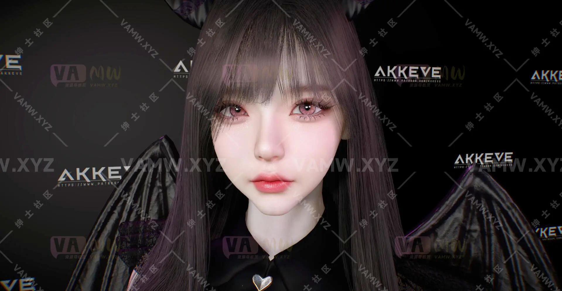人物Looks-VAM虚拟女友游戏人物-AKKEVE.056_Eva.1/Character Looks-VAM Virtual Girlfriend Game Character-AKKEVE.056_Eva.1-VAM资源站