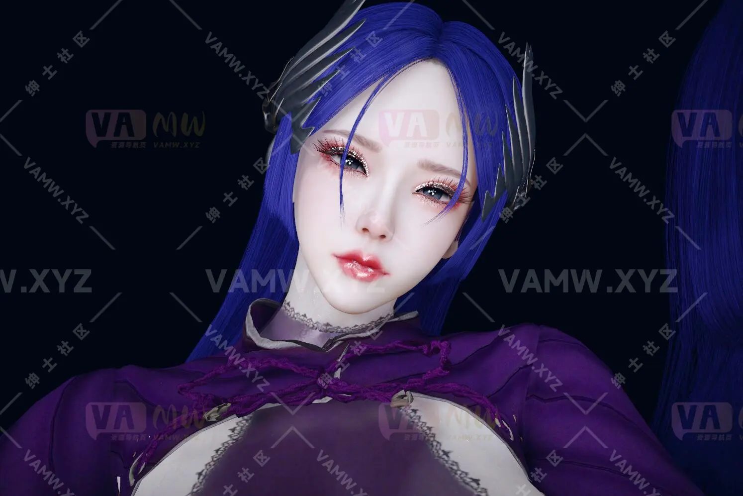 拿武士刀双预设 VAMTK.源赖光.1/Take the samurai sword double preset VAMTK. Source Lai Guang.1-VAM资源站