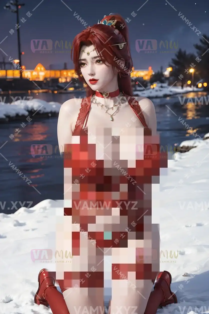 21190533752唐火儿唐火儿 红色内衣HD101P